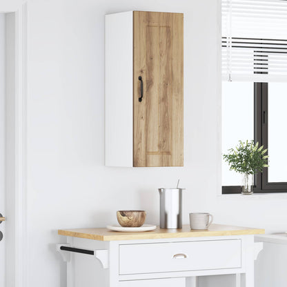 vidaXL Wall Cabinet LUCCA Artisan Oak 30 x 31 x 80 cm Engineered Wood