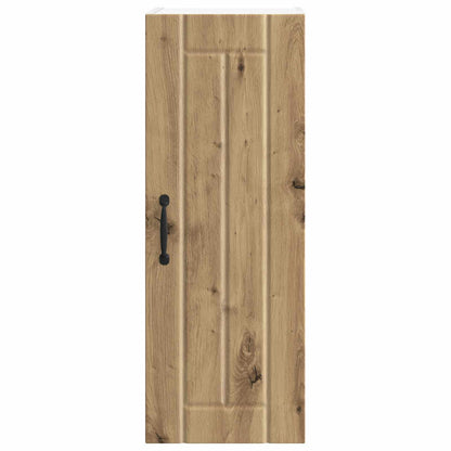 vidaXL Wall Cabinet LUCCA 2 pcs Artisan Oak Engineered Wood