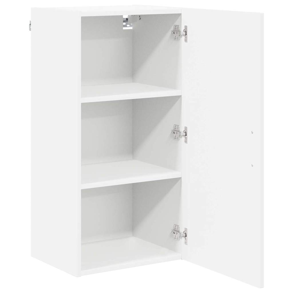 vidaXL Wall Cabinet LUCCA White 40 x 31 x 80 cm Engineered Wood