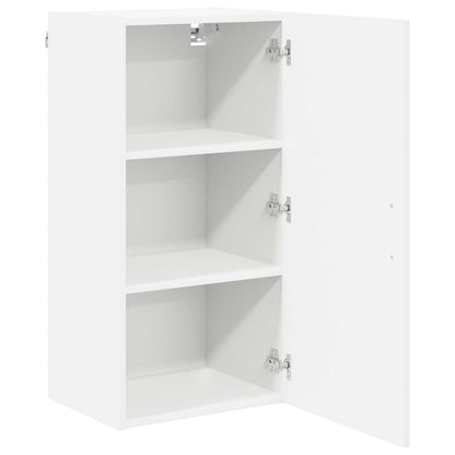 vidaXL Wall Cabinet LUCCA White 40 x 31 x 80 cm Engineered Wood
