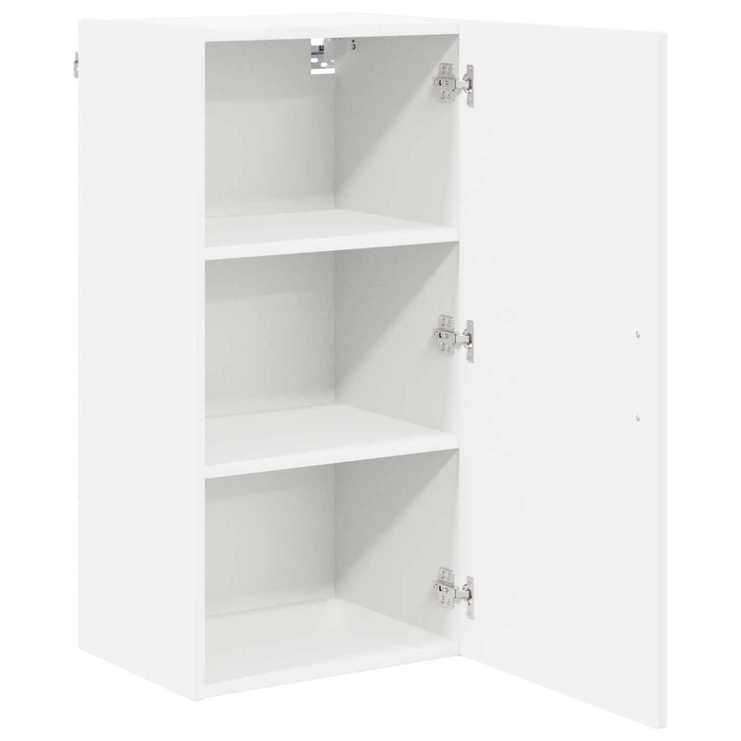 vidaXL Wall Cabinet LUCCA White 40 x 31 x 80 cm Engineered Wood