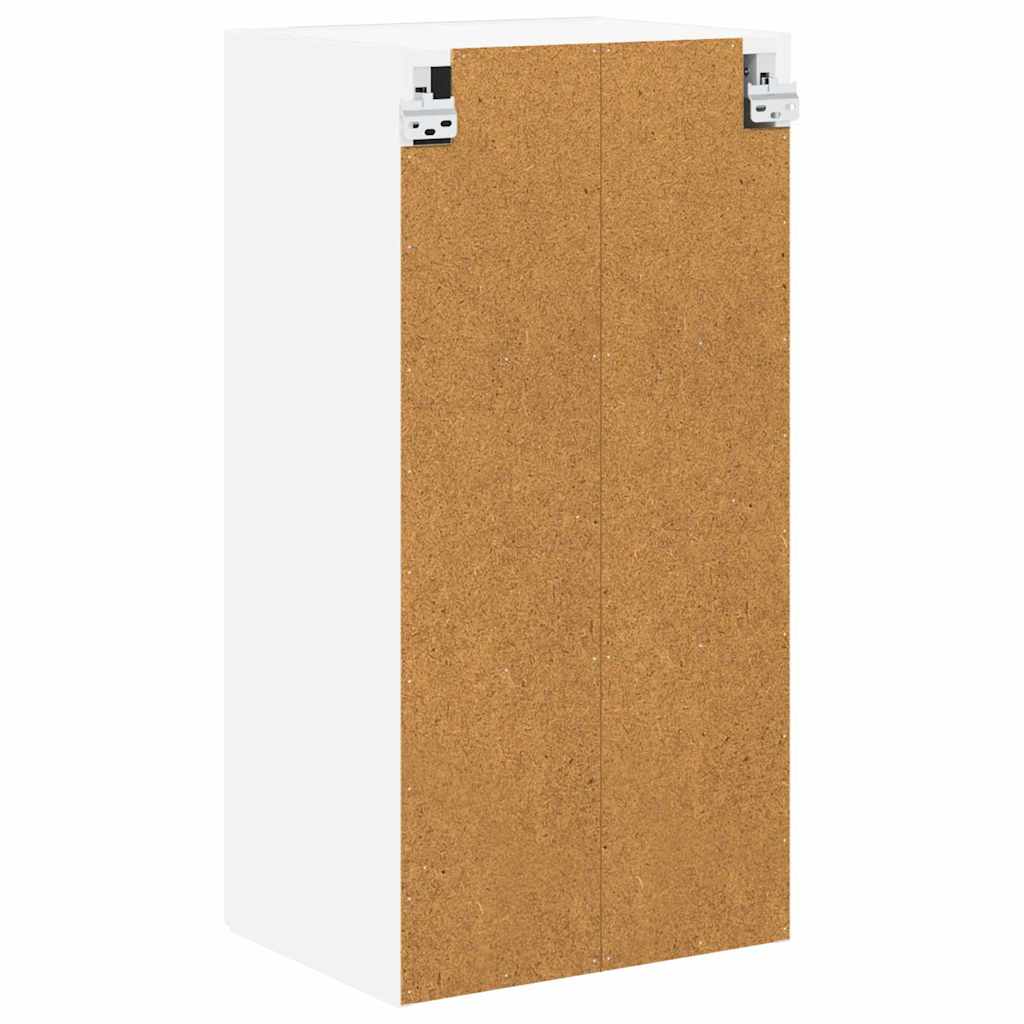 vidaXL Wall Cabinet LUCCA White 40 x 31 x 80 cm Engineered Wood