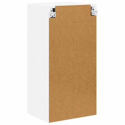 vidaXL Wall Cabinet LUCCA White 40 x 31 x 80 cm Engineered Wood