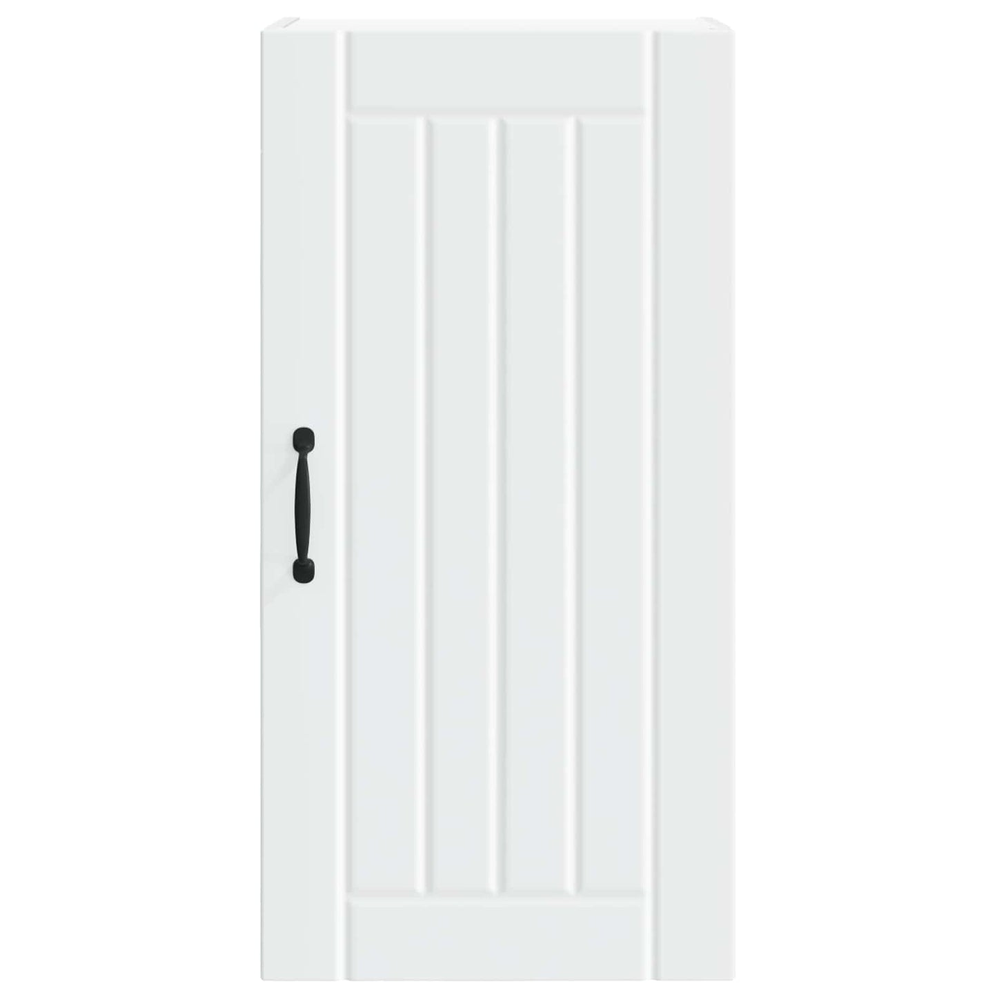 vidaXL Wall Cabinet LUCCA White 40 x 31 x 80 cm Engineered Wood