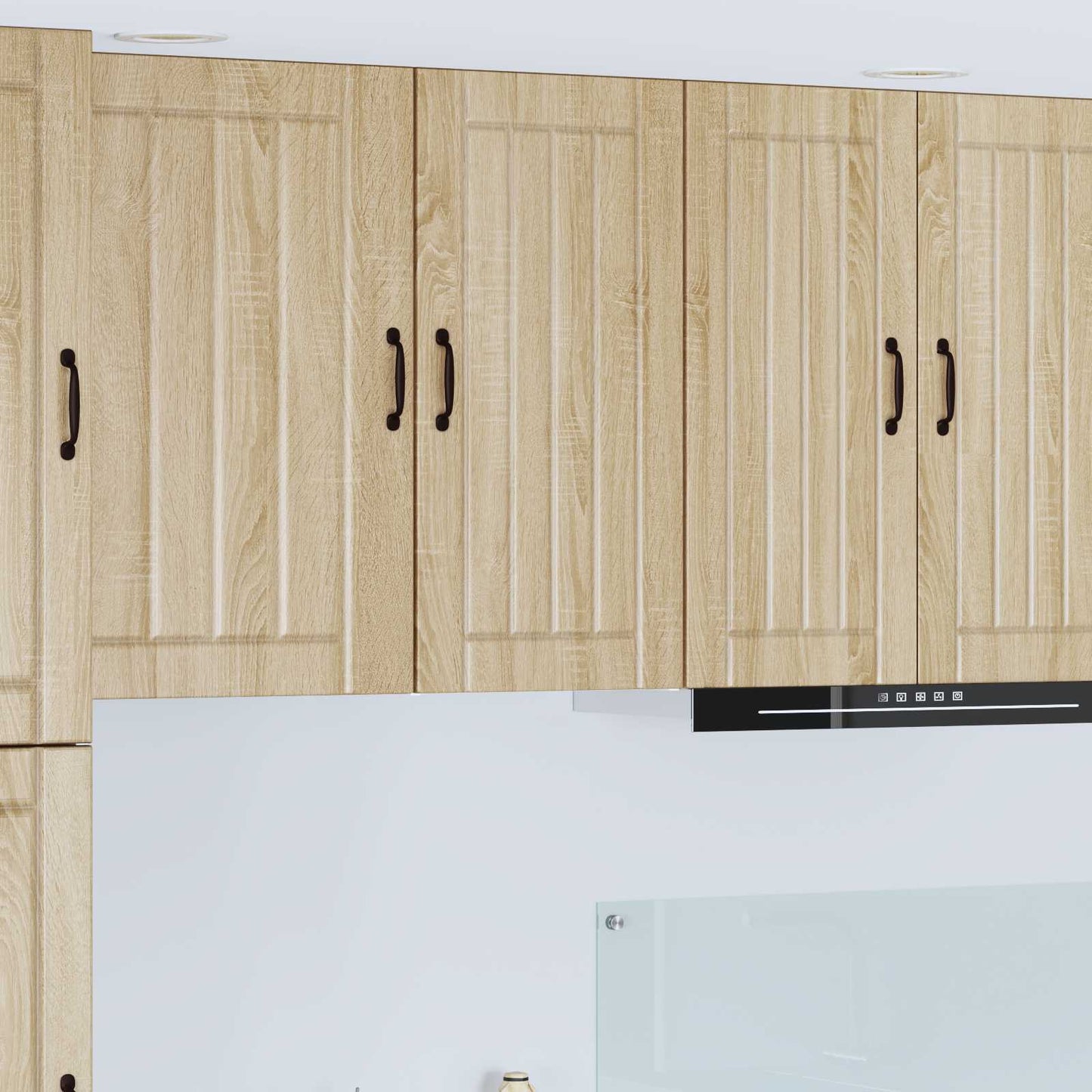 vidaXL Wall Cabinet LUCCA Sonoma Oak 40 x 31 x 80 cm Engineered Wood