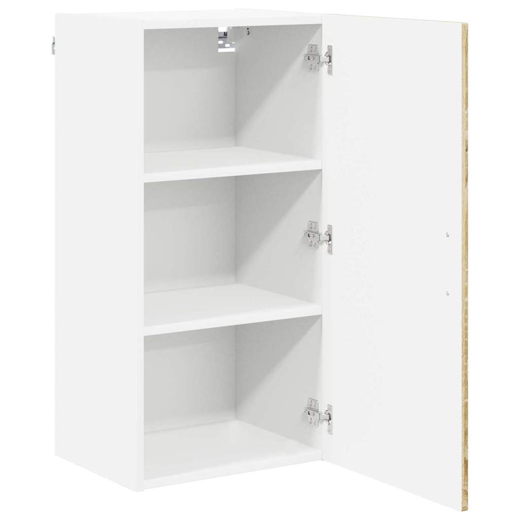 vidaXL Wall Cabinet LUCCA Sonoma Oak 40 x 31 x 80 cm Engineered Wood