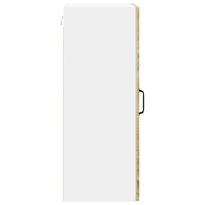 vidaXL Wall Cabinet LUCCA Sonoma Oak 40 x 31 x 80 cm Engineered Wood