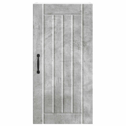 vidaXL Wall Cabinet LUCCA Concrete Grey 40 x 31 x 80 cm