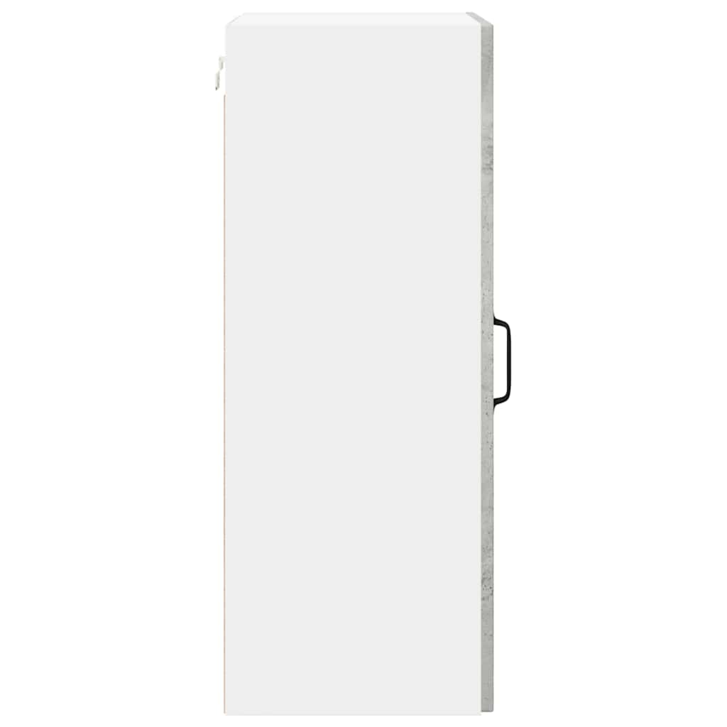 vidaXL Wall Cabinet LUCCA Concrete Grey 40 x 31 x 80 cm