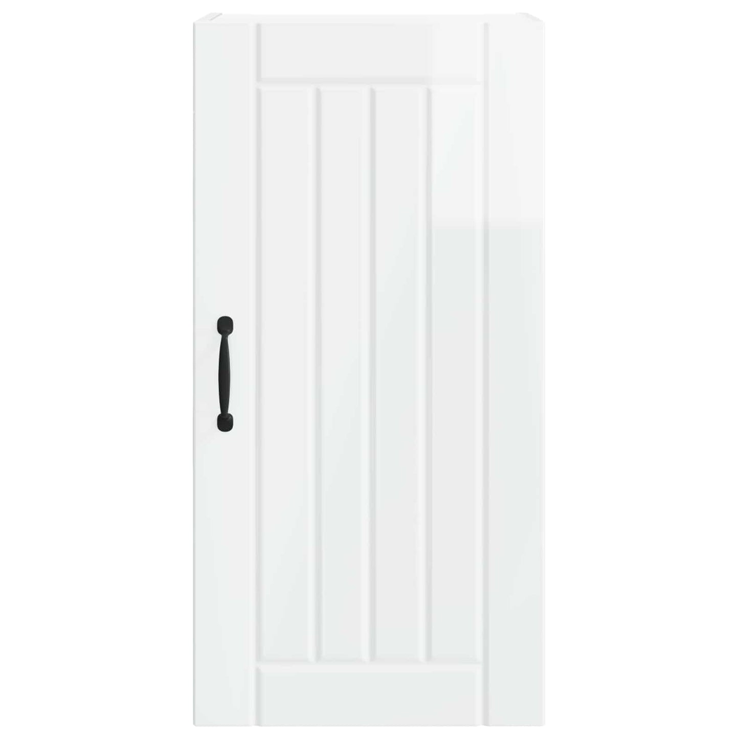 vidaXL Wall Cabinet LUCCA High Gloss White 40 x 31 x 80 cm