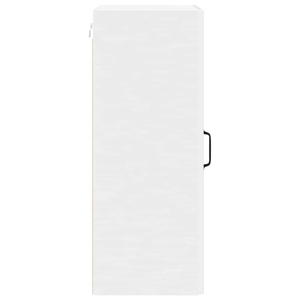 vidaXL Wall Cabinet LUCCA High Gloss White 40 x 31 x 80 cm