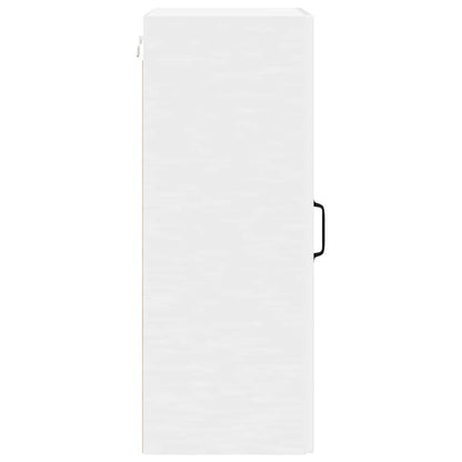 vidaXL Wall Cabinet LUCCA High Gloss White 40 x 31 x 80 cm