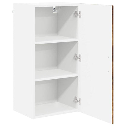 vidaXL Wall Cabinet LUCCA Smoked Oak 40 x 31 x 80 cm Engineered Wood