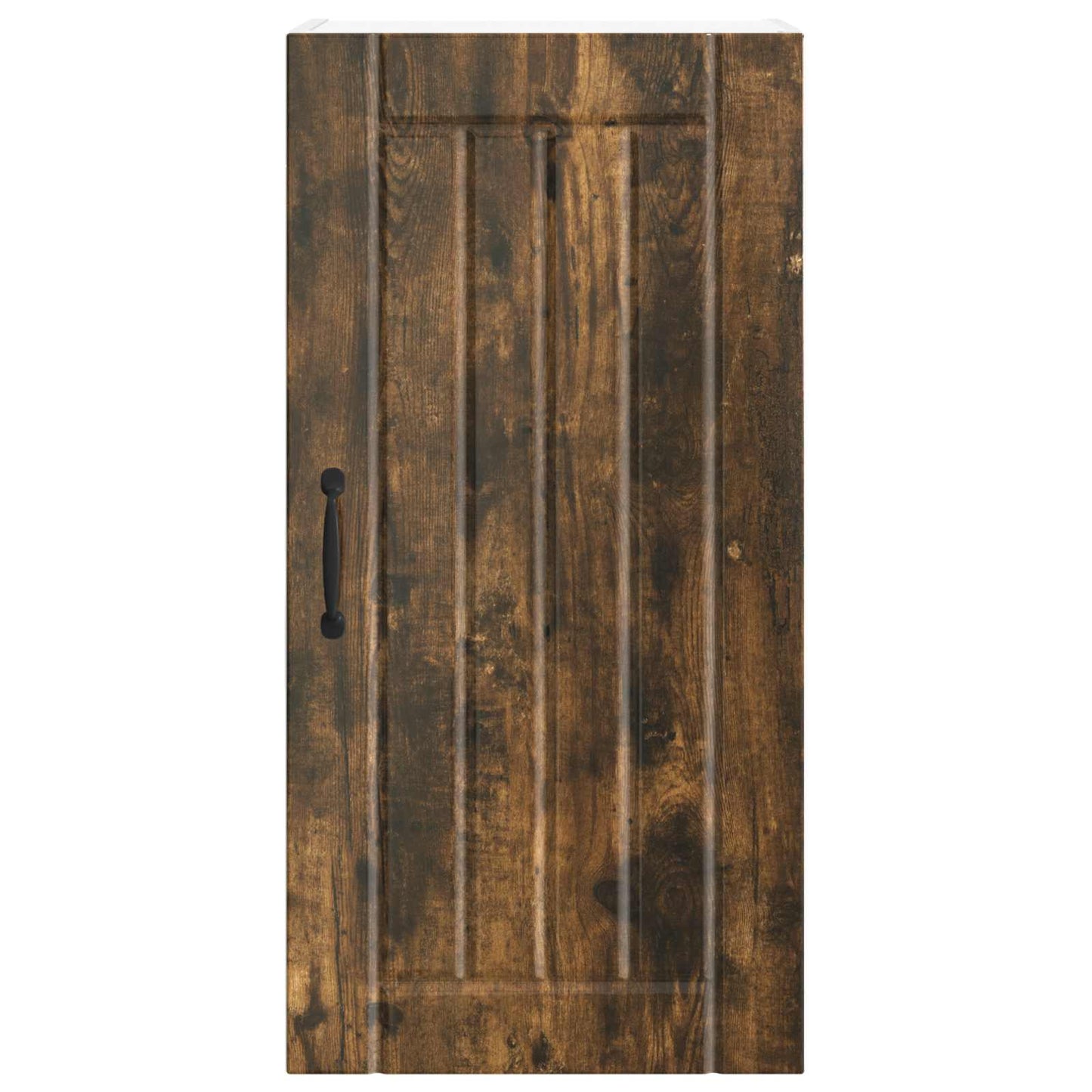 vidaXL Wall Cabinet LUCCA Smoked Oak 40 x 31 x 80 cm Engineered Wood