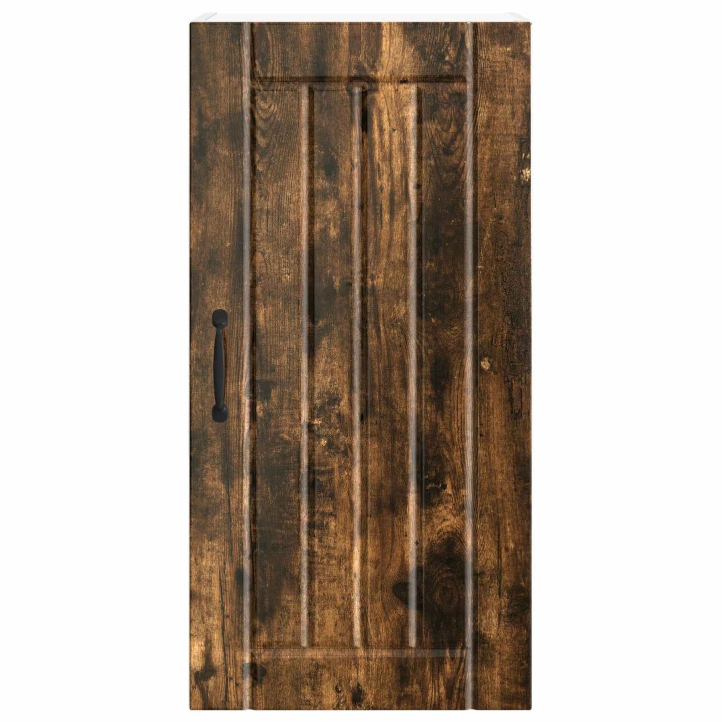 vidaXL Wall Cabinet LUCCA Smoked Oak 40 x 31 x 80 cm Engineered Wood