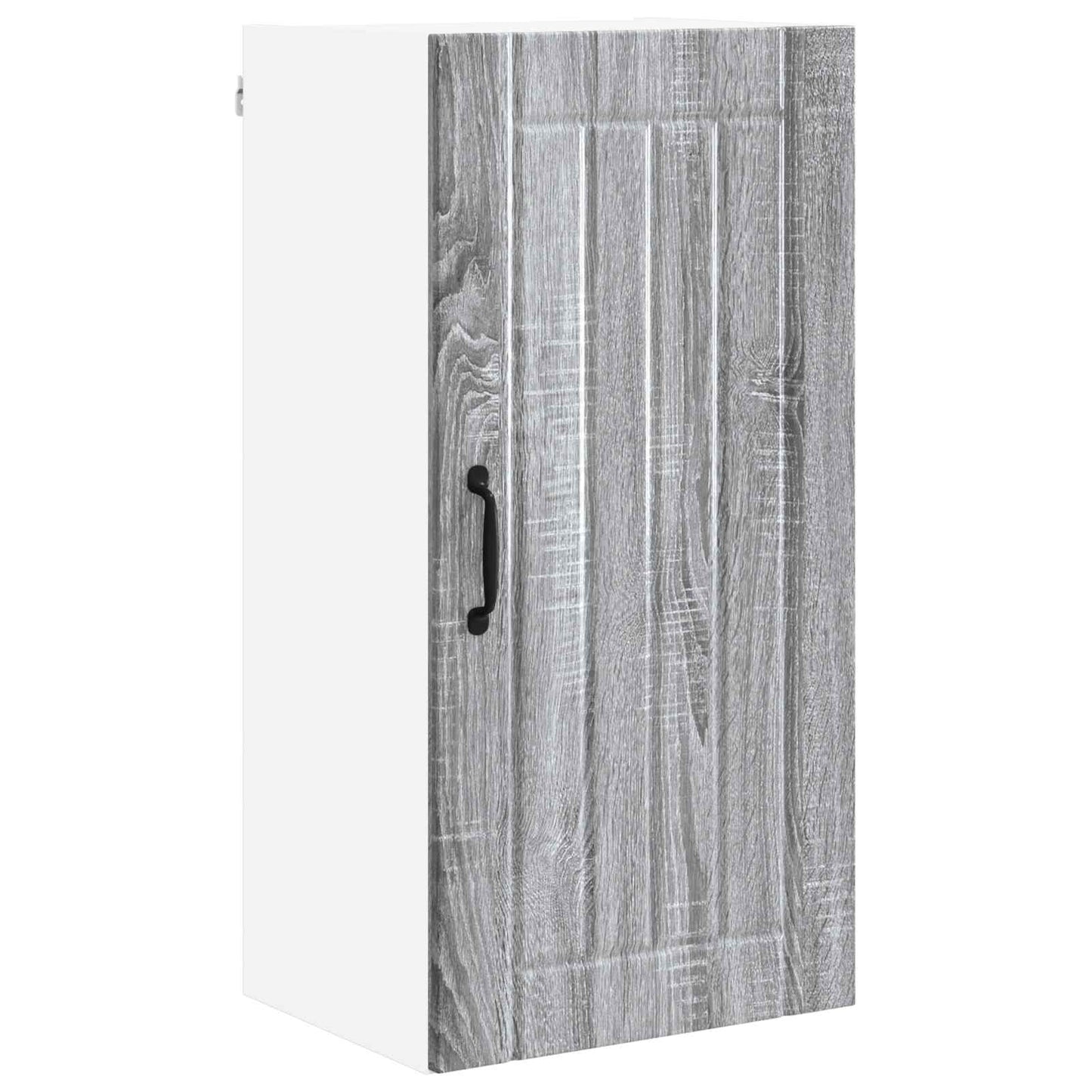vidaXL Wall Cabinet LUCCA Grey Sonoma 40 x 31 x 80 cm Engineered Wood