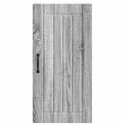 vidaXL Wall Cabinet LUCCA Grey Sonoma 40 x 31 x 80 cm Engineered Wood