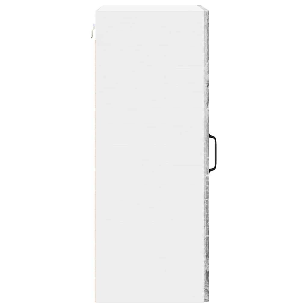 vidaXL Wall Cabinet LUCCA Grey Sonoma 40 x 31 x 80 cm Engineered Wood