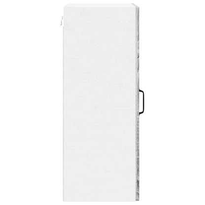 vidaXL Wall Cabinet LUCCA Grey Sonoma 40 x 31 x 80 cm Engineered Wood
