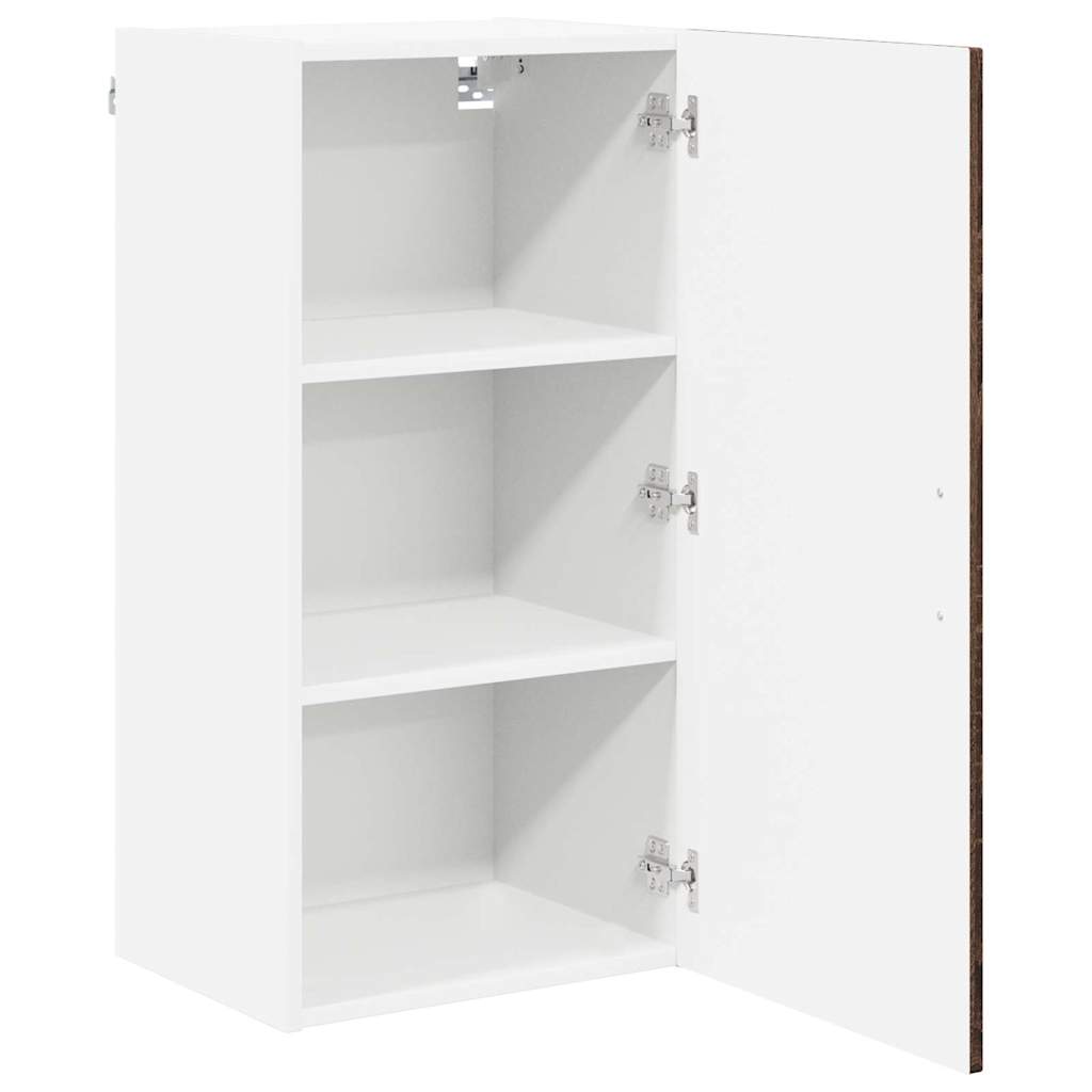 vidaXL Wall Cabinet LUCCA Brown Oak 40 x 31 x 80 cm Engineered Wood