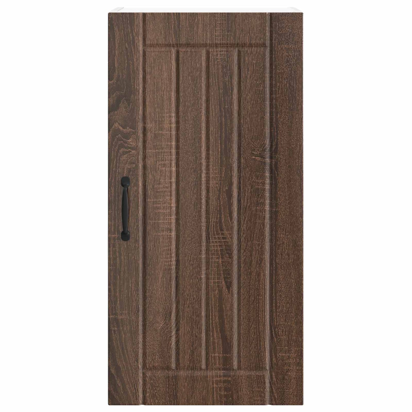 vidaXL Wall Cabinet LUCCA Brown Oak 40 x 31 x 80 cm Engineered Wood
