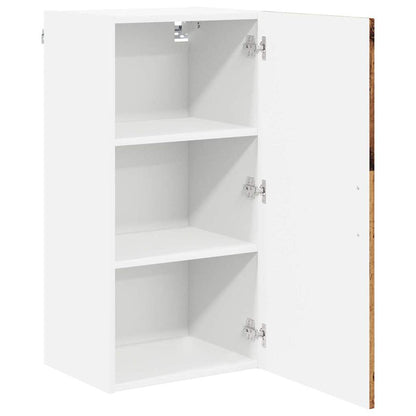 vidaXL Wall Cabinet LUCCA Old Wood 40 x 31 x 80 cm Engineered Wood