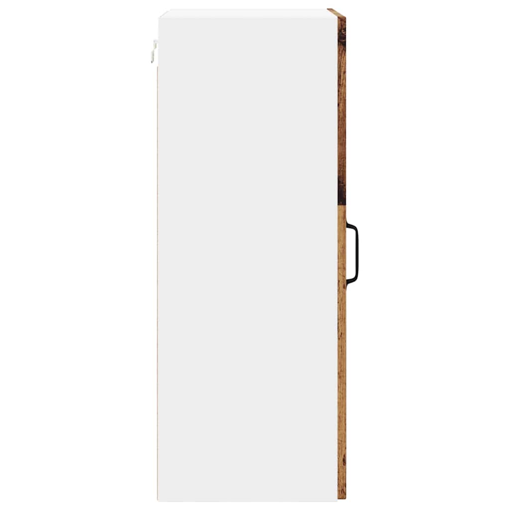 vidaXL Wall Cabinet LUCCA Old Wood 40 x 31 x 80 cm Engineered Wood