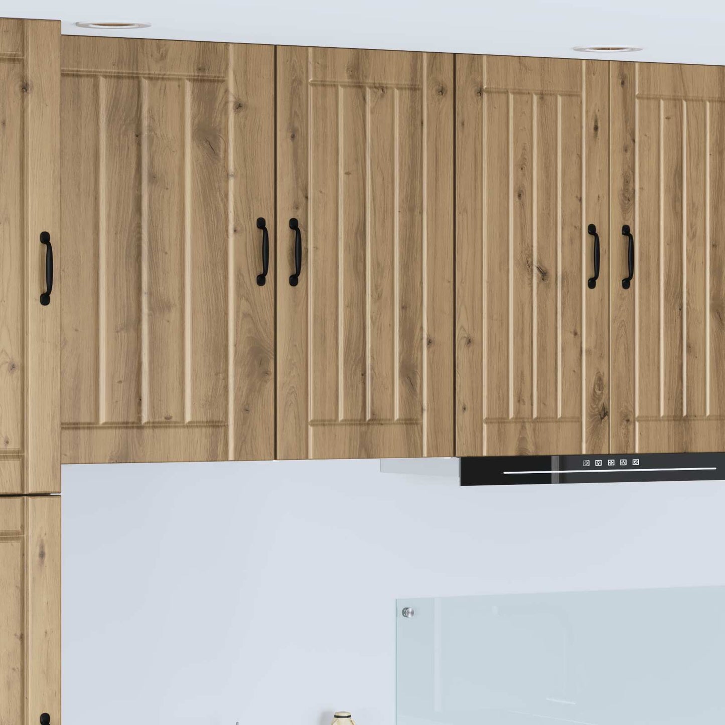 vidaXL Wall Cabinet LUCCA Artisan Oak 40 x 31 x 80 cm Engineered Wood