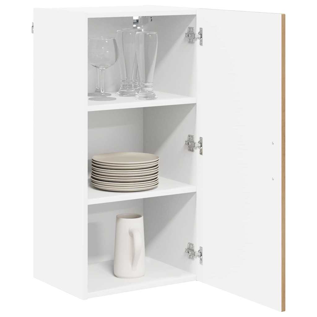vidaXL Wall Cabinet LUCCA Artisan Oak 40 x 31 x 80 cm Engineered Wood