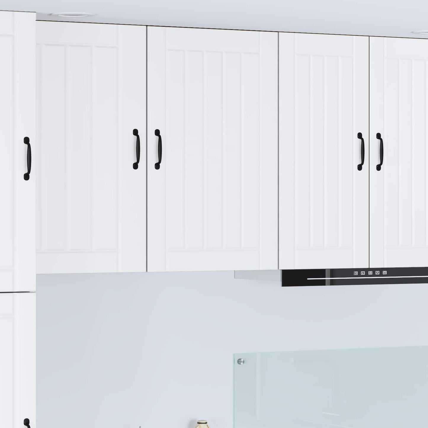 vidaXL Wall Cabinet LUCCA White 50 x 31 x 80 cm Engineered Wood