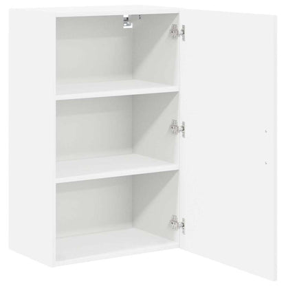 vidaXL Wall Cabinet LUCCA White 50 x 31 x 80 cm Engineered Wood