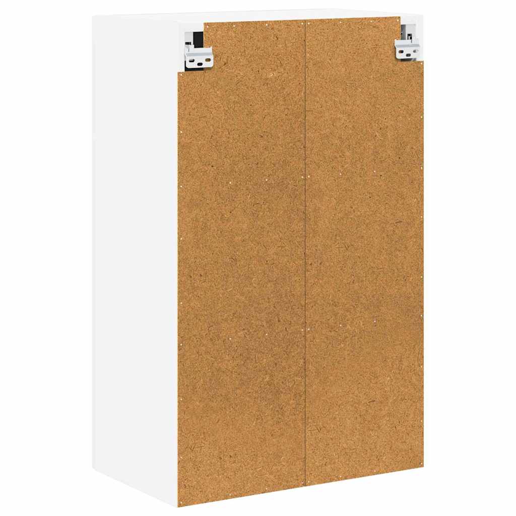 vidaXL Wall Cabinet LUCCA White 50 x 31 x 80 cm Engineered Wood