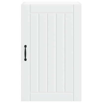 vidaXL Wall Cabinet LUCCA White 50 x 31 x 80 cm Engineered Wood