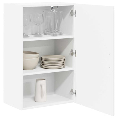vidaXL Wall Cabinet LUCCA White 50 x 31 x 80 cm Engineered Wood