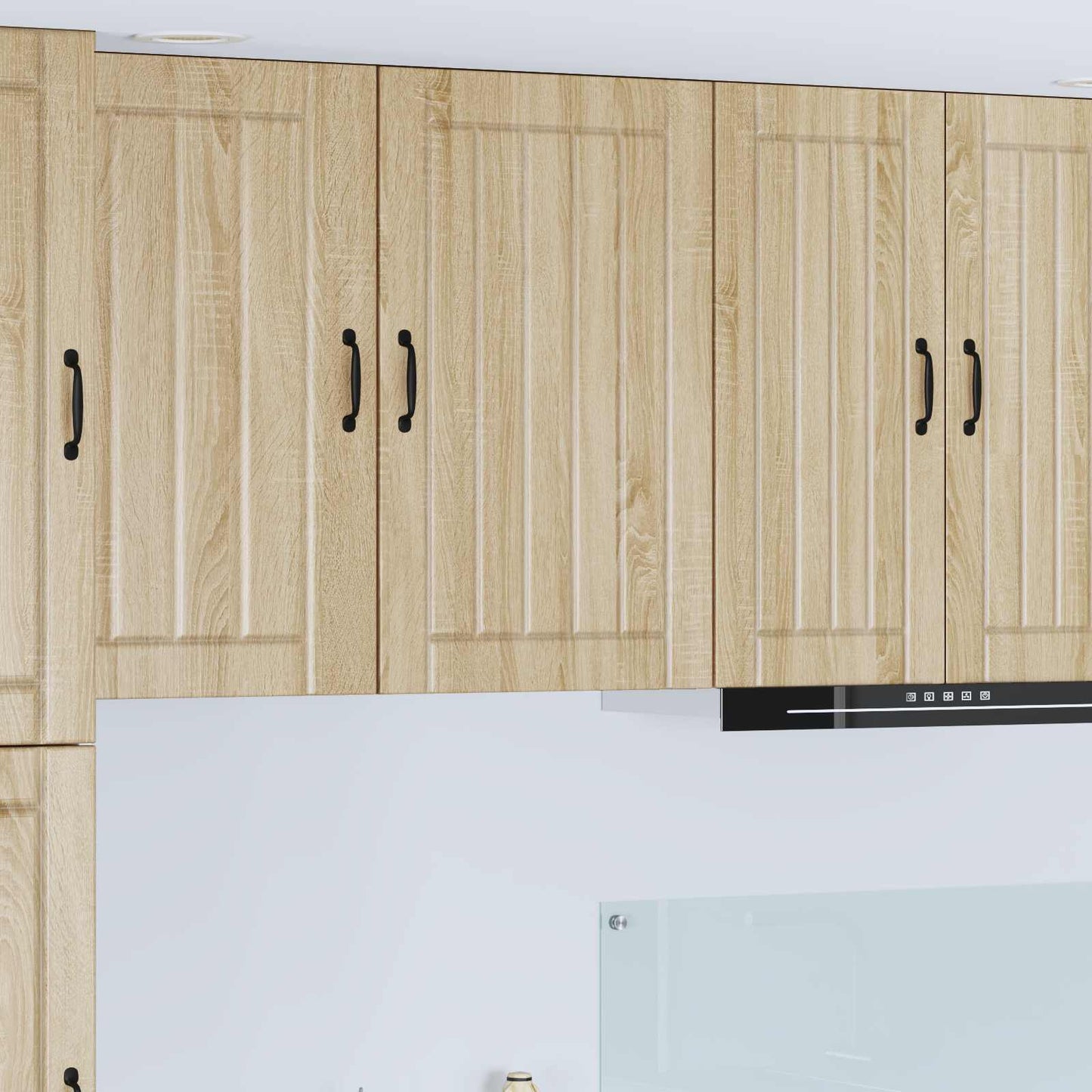 vidaXL Wall Cabinet LUCCA Sonoma Oak 50 x 31 x 80 cm Engineered Wood