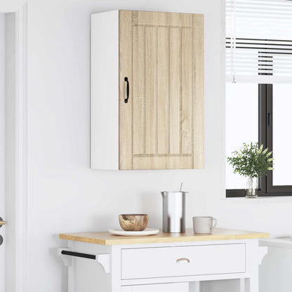 vidaXL Wall Cabinet LUCCA Sonoma Oak 50 x 31 x 80 cm Engineered Wood