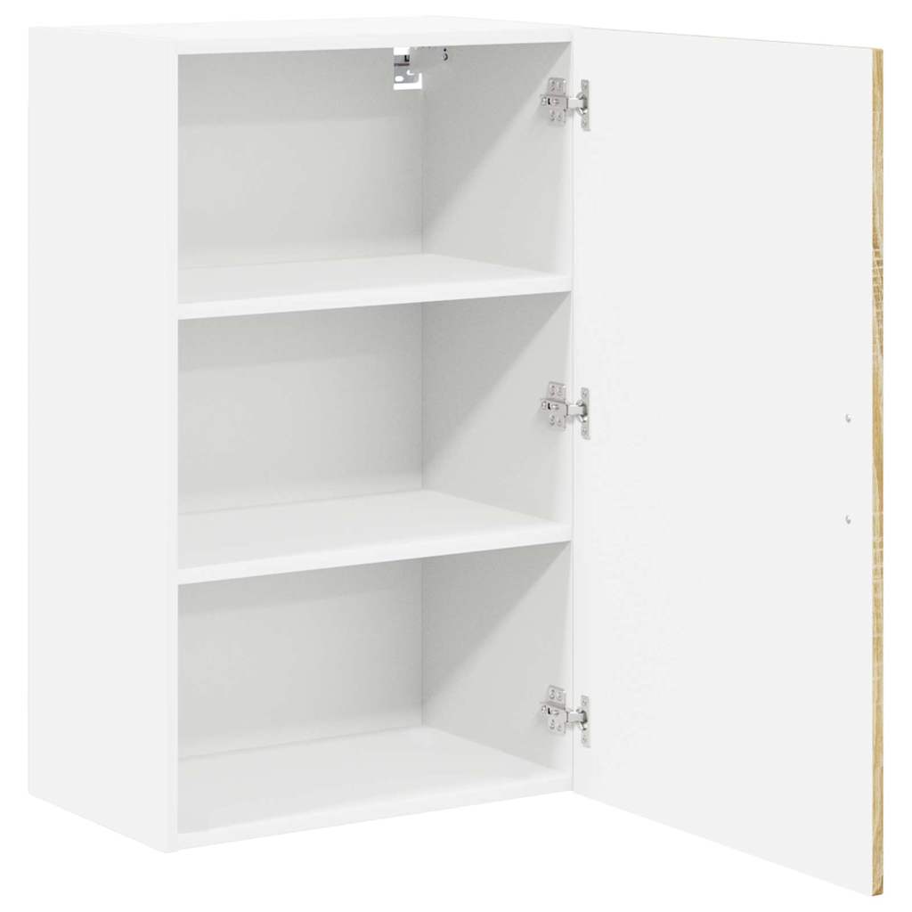 vidaXL Wall Cabinet LUCCA Sonoma Oak 50 x 31 x 80 cm Engineered Wood