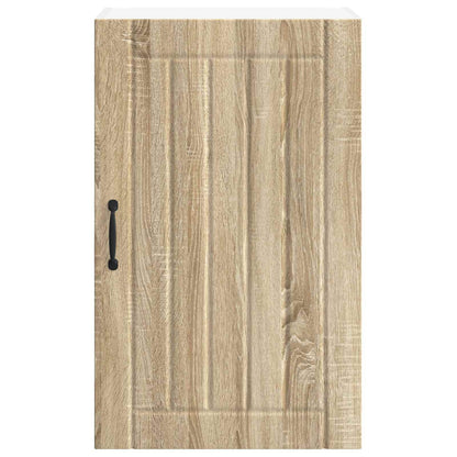 vidaXL Wall Cabinet LUCCA Sonoma Oak 50 x 31 x 80 cm Engineered Wood