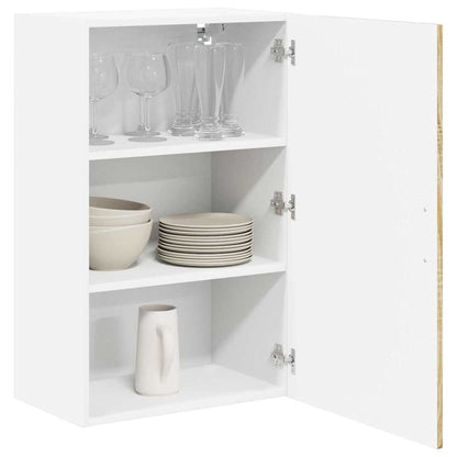 vidaXL Wall Cabinet LUCCA Sonoma Oak 50 x 31 x 80 cm Engineered Wood