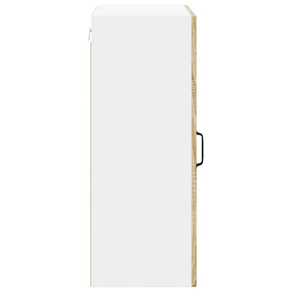 vidaXL Wall Cabinet LUCCA Sonoma Oak 50 x 31 x 80 cm Engineered Wood