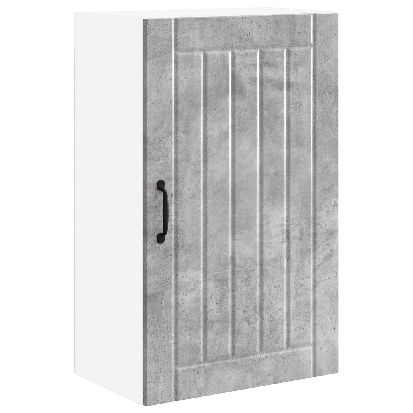 vidaXL Wall Cabinet LUCCA Concrete Grey 50 x 31 x 80 cm