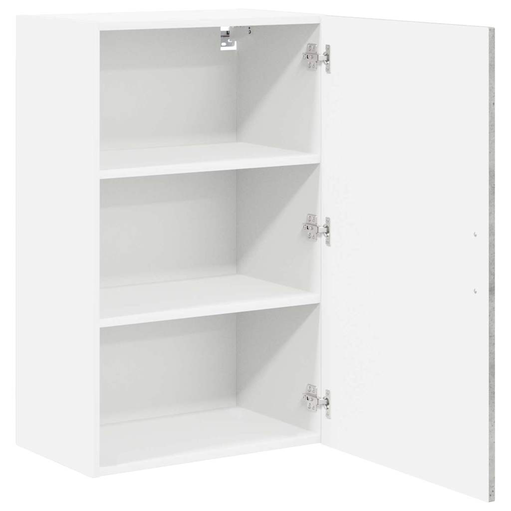 vidaXL Wall Cabinet LUCCA Concrete Grey 50 x 31 x 80 cm