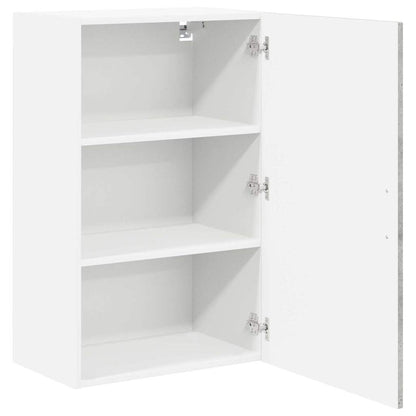 vidaXL Wall Cabinet LUCCA Concrete Grey 50 x 31 x 80 cm
