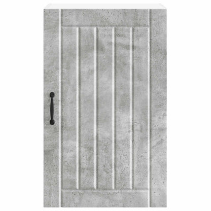 vidaXL Wall Cabinet LUCCA Concrete Grey 50 x 31 x 80 cm