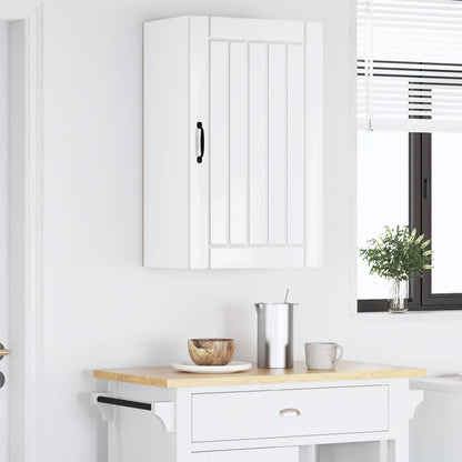 vidaXL Wall Cabinet LUCCA High Gloss White 50 x 31 x 80 cm
