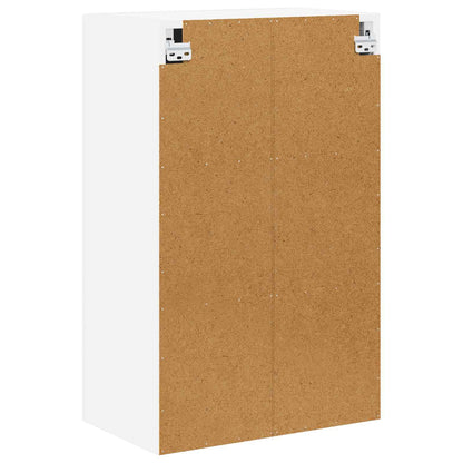 vidaXL Wall Cabinet LUCCA High Gloss White 50 x 31 x 80 cm