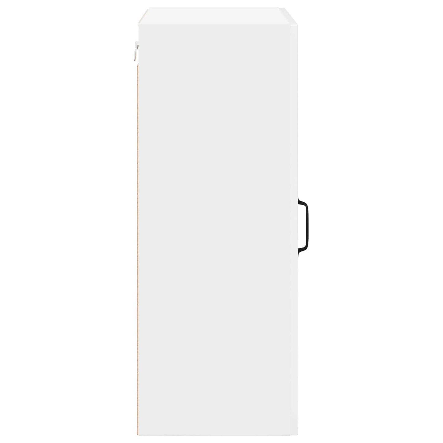 vidaXL Wall Cabinet LUCCA High Gloss White 50 x 31 x 80 cm