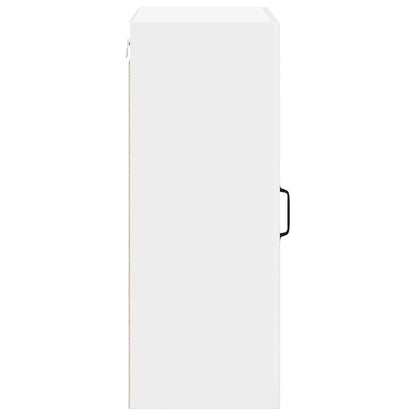 vidaXL Wall Cabinet LUCCA High Gloss White 50 x 31 x 80 cm