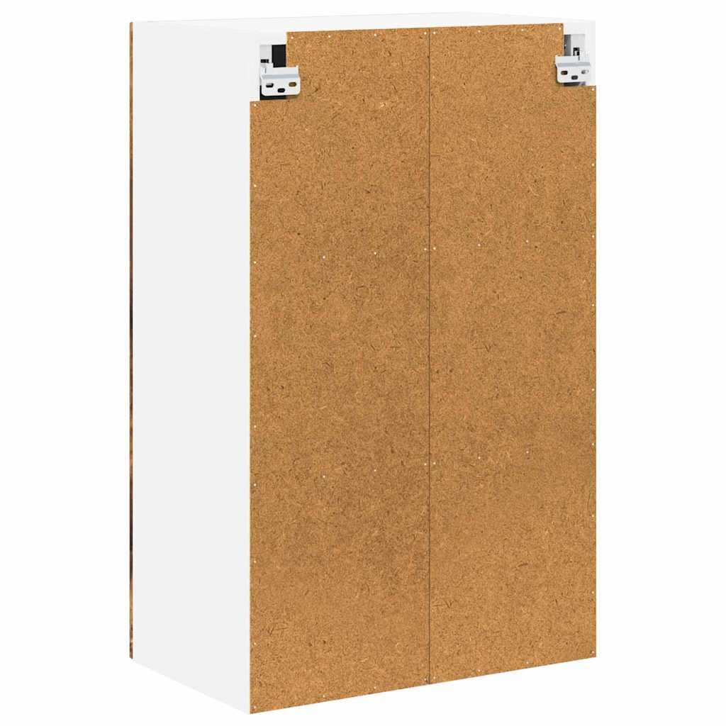 vidaXL Wall Cabinet LUCCA Smoked Oak 50 x 31 x 80 cm Engineered Wood