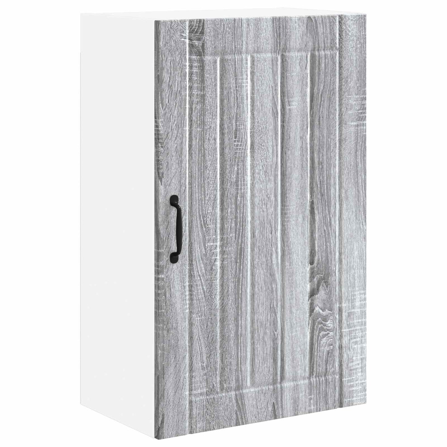 vidaXL Wall Cabinet LUCCA Grey Sonoma 50 x 31 x 80 cm Engineered Wood